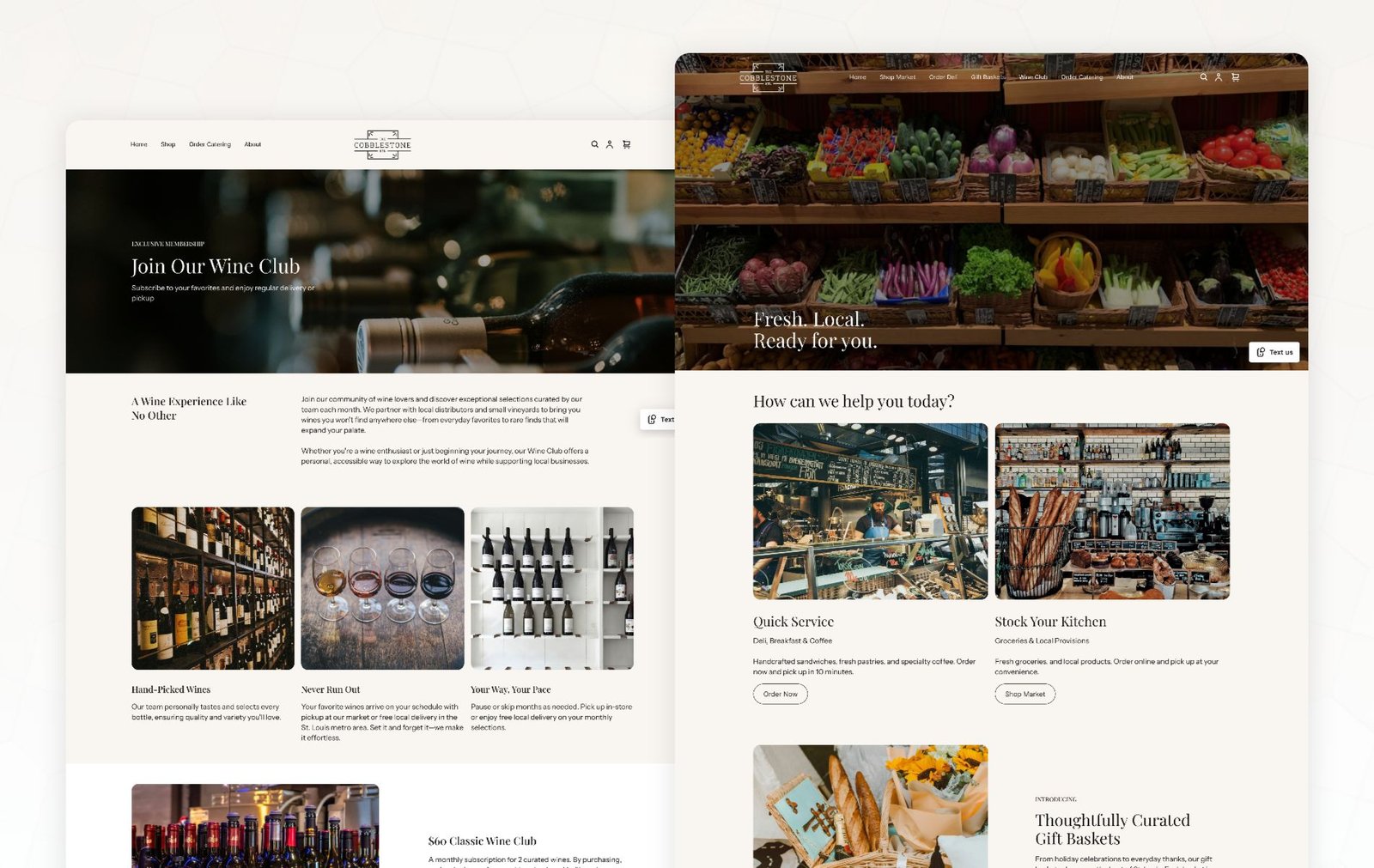Square Online e-commerce store for St. Louis local market featuring artisan products